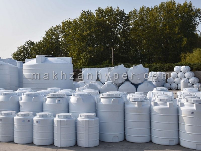 تانکر مخزن آب ایستاده پلاستیکی