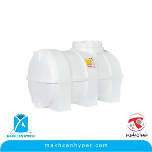 مخزن پلی اتیلن افقی 600 لیتری تهران پلیمر