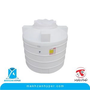 مخزن پلی اتیلن عمودی 1000 لیتری کوتاه (زیتون) تهران پلیمر