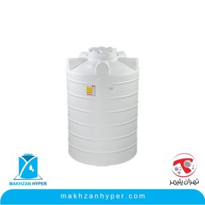 مخزن پلی اتیلن عمودی 1500 لیتری کوتاه تهران پلیمر