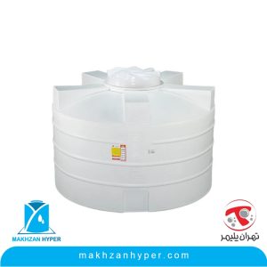 مخزن پلی اتیلن عمودی 2000 لیتری کوتاه (زیتون) تهران پلیمر