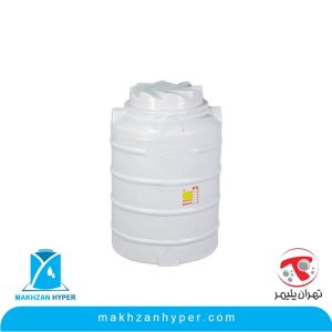 مخزن پلی اتیلن عمودی 300 لیتری کوتاه تهران پلیمر
