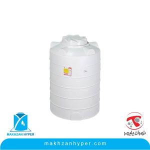 مخزن پلی اتیلن عمودی 750 لیتری کوتاه تهران پلیمر