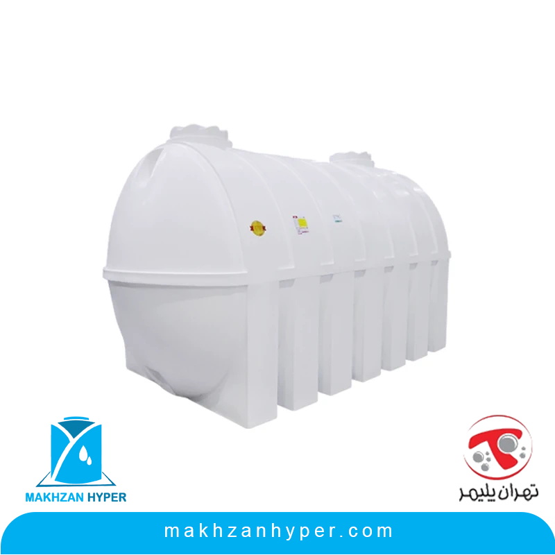 مخزن پلی اتیلن افقی 15000 لیتری تهران پلیمر