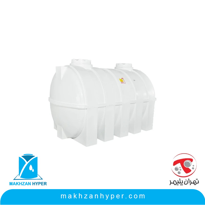 مخزن پلی اتیلن افقی 6000 لیتری تهران پلیمر