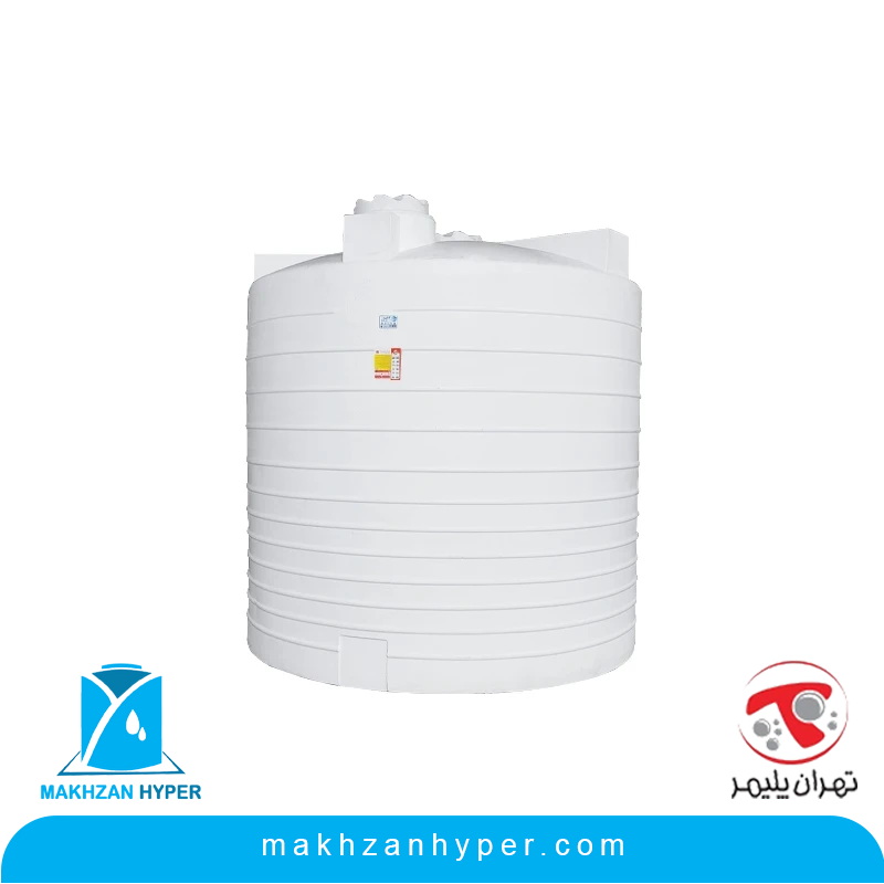 مخزن پلی اتیلن عمودی 14000 لیتری تهران پلیمر