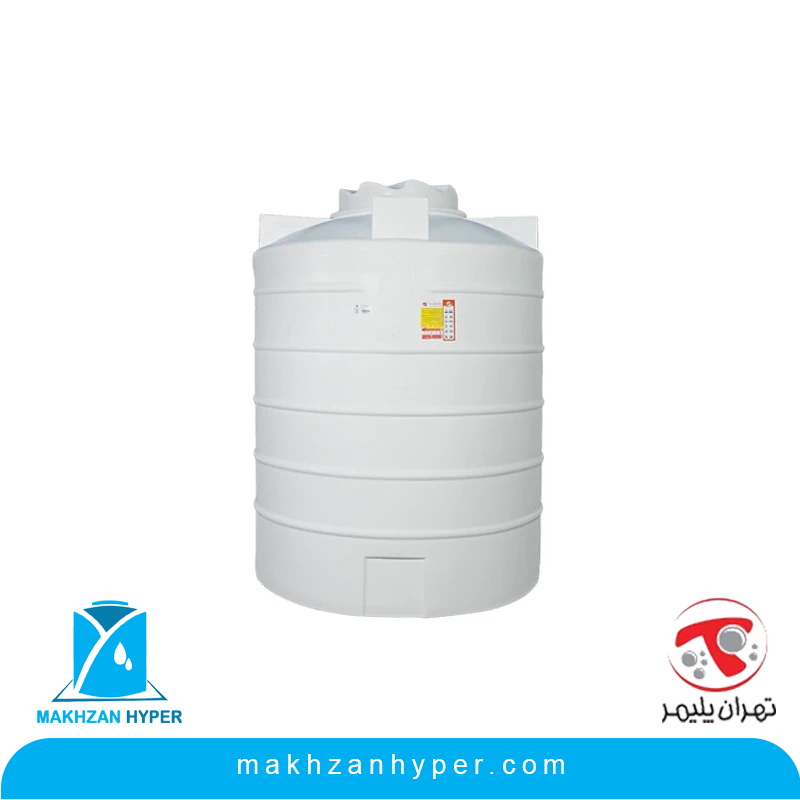 مخزن پلی اتیلن عمودی 2000 لیتری متوسط تهران پلیمر