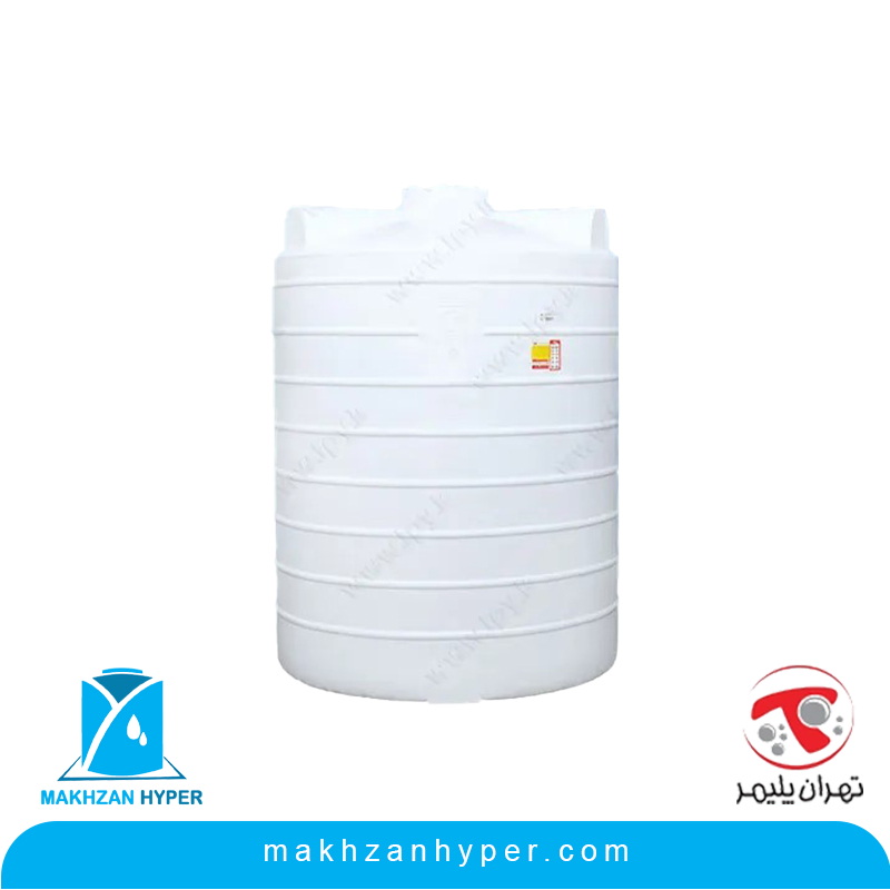 مخزن پلی اتیلن عمودی 5000 لیتری بلند تهران پلیمر